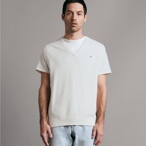 Rag & Bone Winslow Cotton Crossgrain Vest Sz M‎